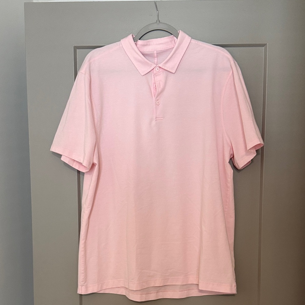 lululemon athletica Light Pink Polo Shirt